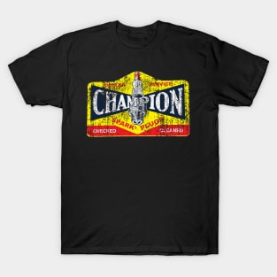 Champion Spark Plugs Vintage T-Shirt